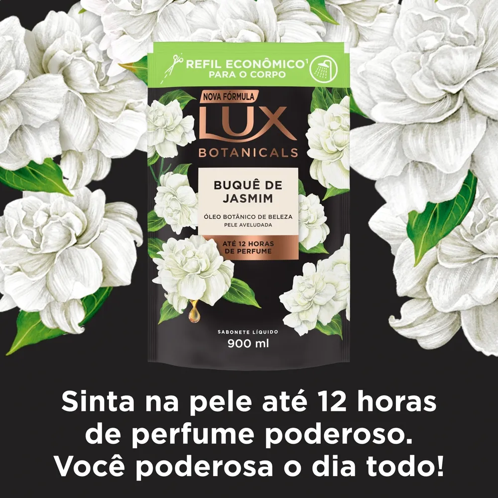 Sabonete Líquido Lux Botanicals Buquê de Jasmim Refil 900ml — foto 5