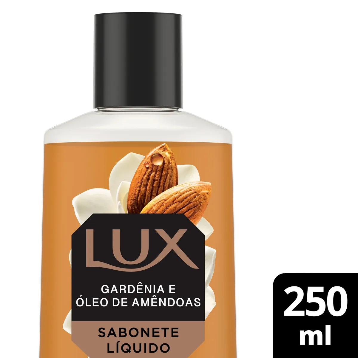 Sabonete Líquido Lux Botanicals Gardênia e Óleo de Amêndoas 250ml