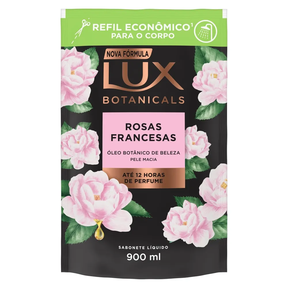 Sabonete Líquido Lux Botanicals Rosas Francesas Refil 900ml — foto 2