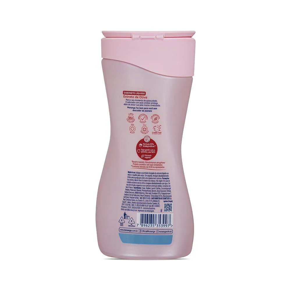 Sabonete Líquido Monange Extrato de Oliva 240ml — foto 9