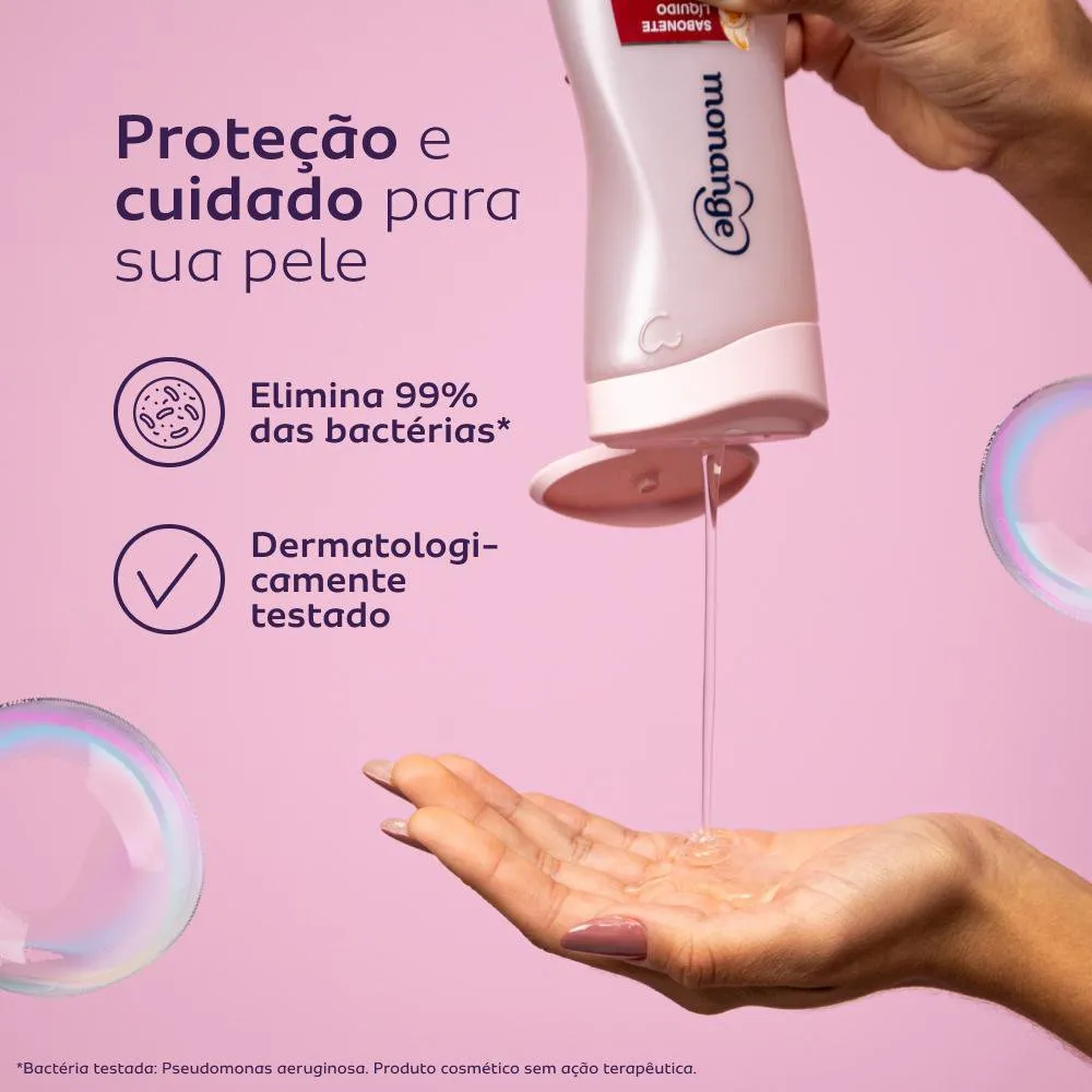 Sabonete Líquido Monange Extrato de Oliva 240ml — foto 4