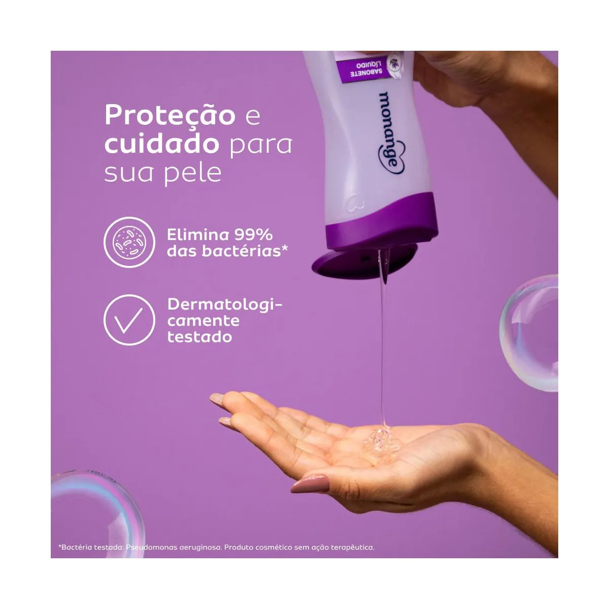 Sabonete Líquido Monange Flor de Lavanda 240ml — foto 4