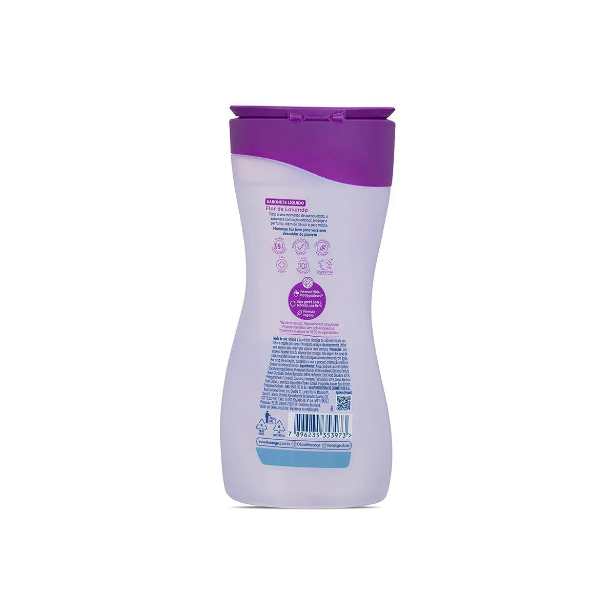 Sabonete Líquido Monange Flor de Lavanda 240ml — foto 10
