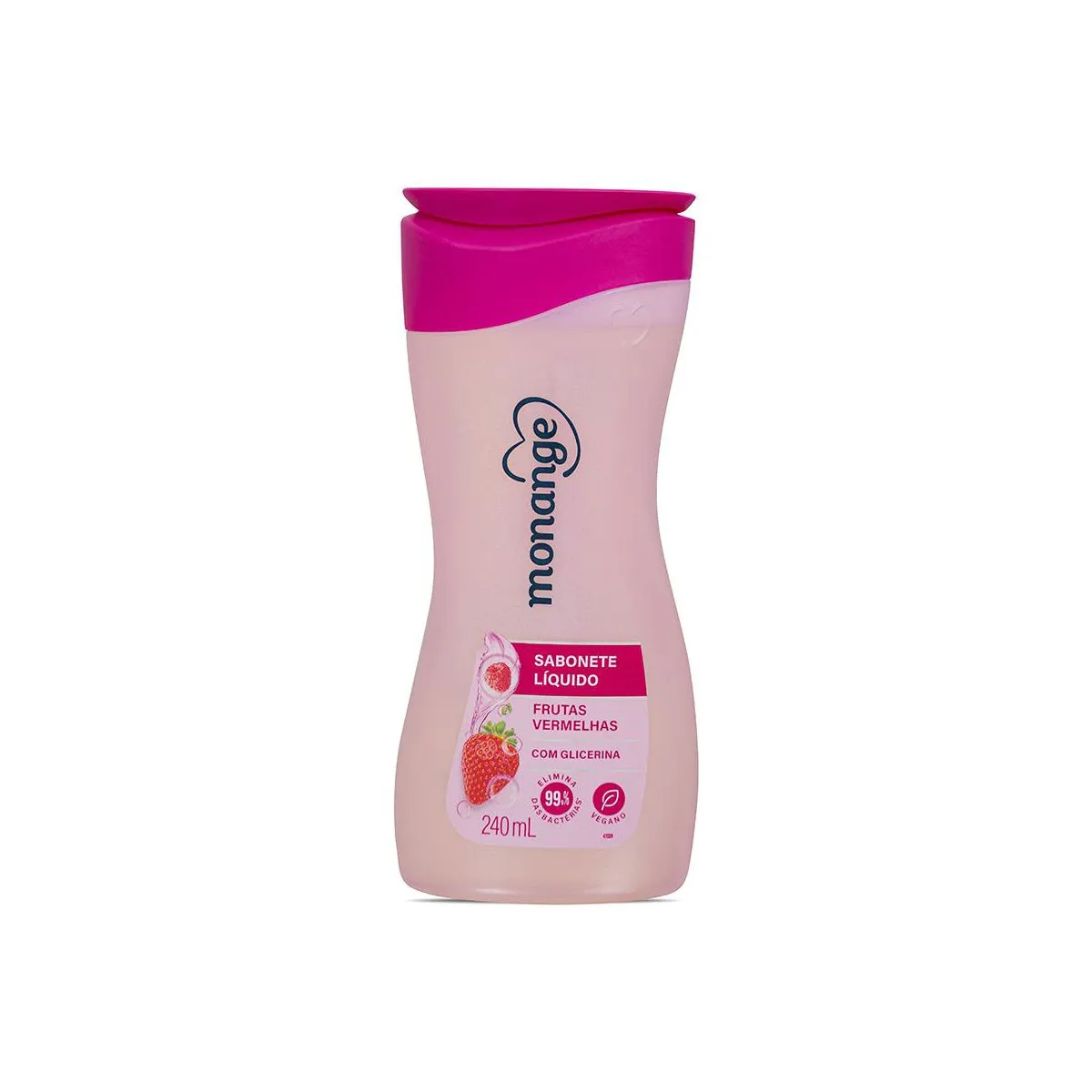 Sabonete Líquido Monange Frutas Vermelhas 240ml