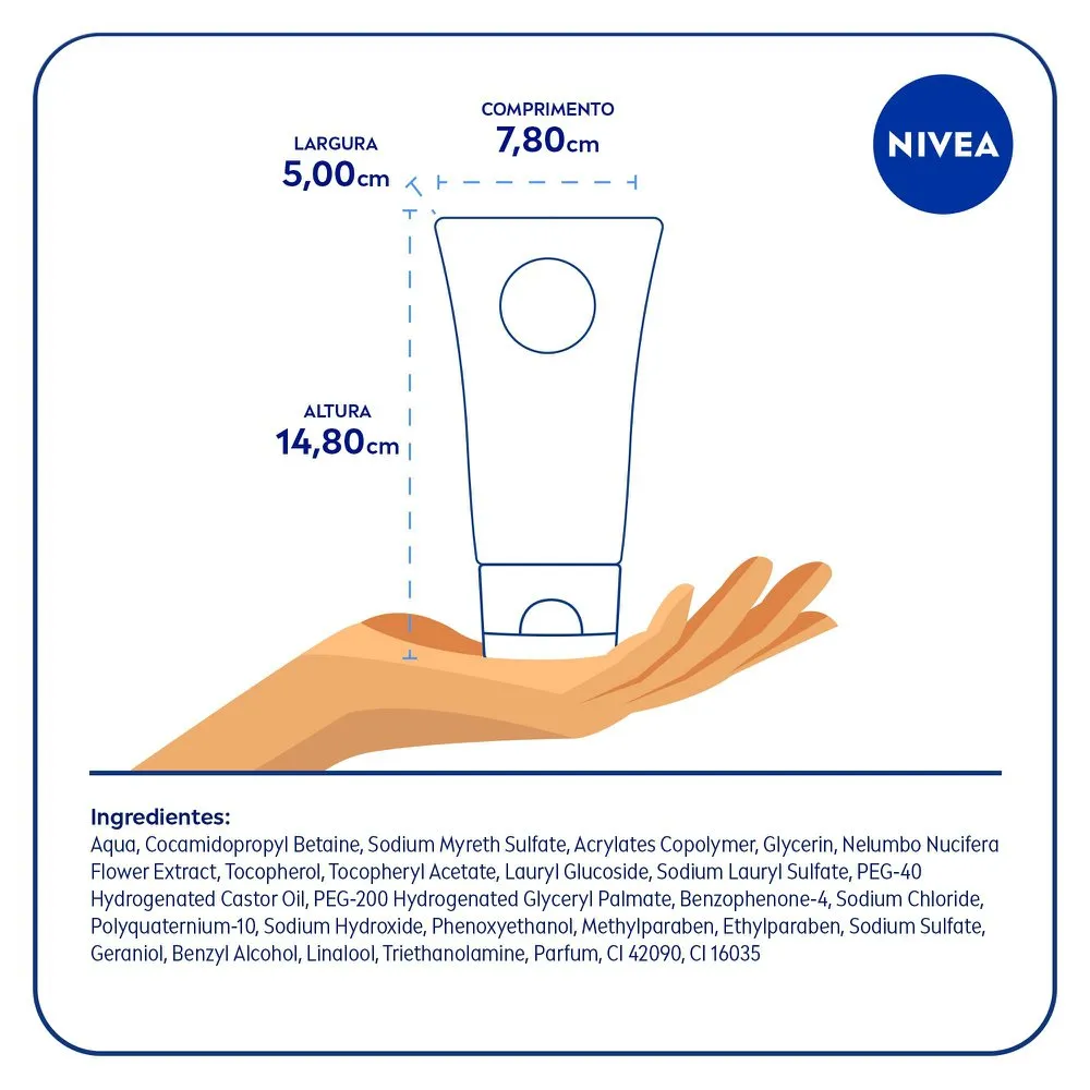 Sabonete Líquido Nivea Equilíbrio Protetor Gel Facial 150ml — foto 7