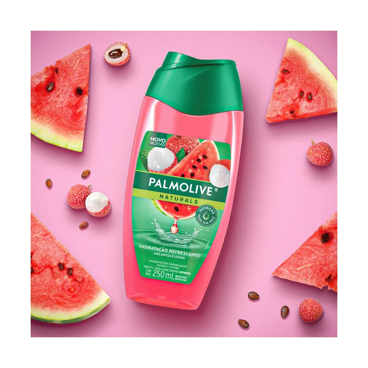 Sabonete Líquido Palmolive Naturals Melancia E Lichia 250ml — foto 2