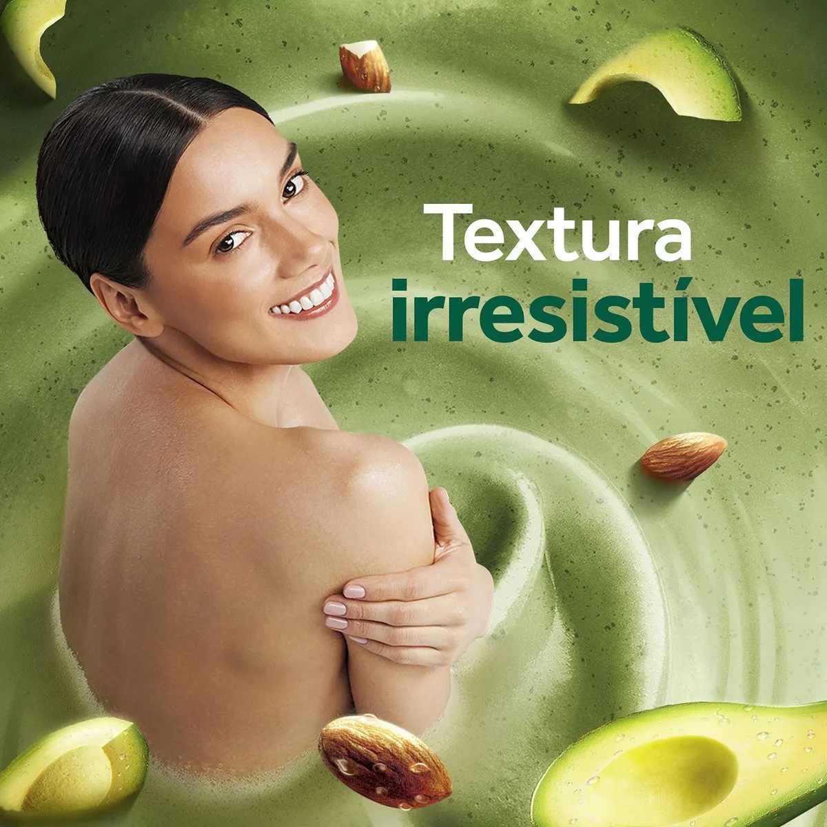 Sabonete Líquido Palmolive Smoothie Esfoliante Amêndoa, Abacate E Leite 250ml — foto 4