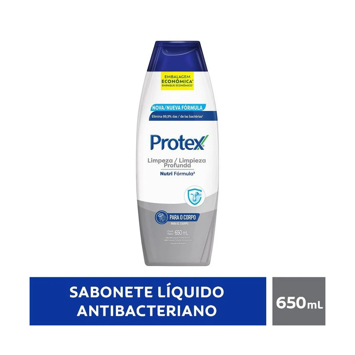 Sabonete Líquido Protex Antibacteriano Limpeza Profunda 650ml — foto 8
