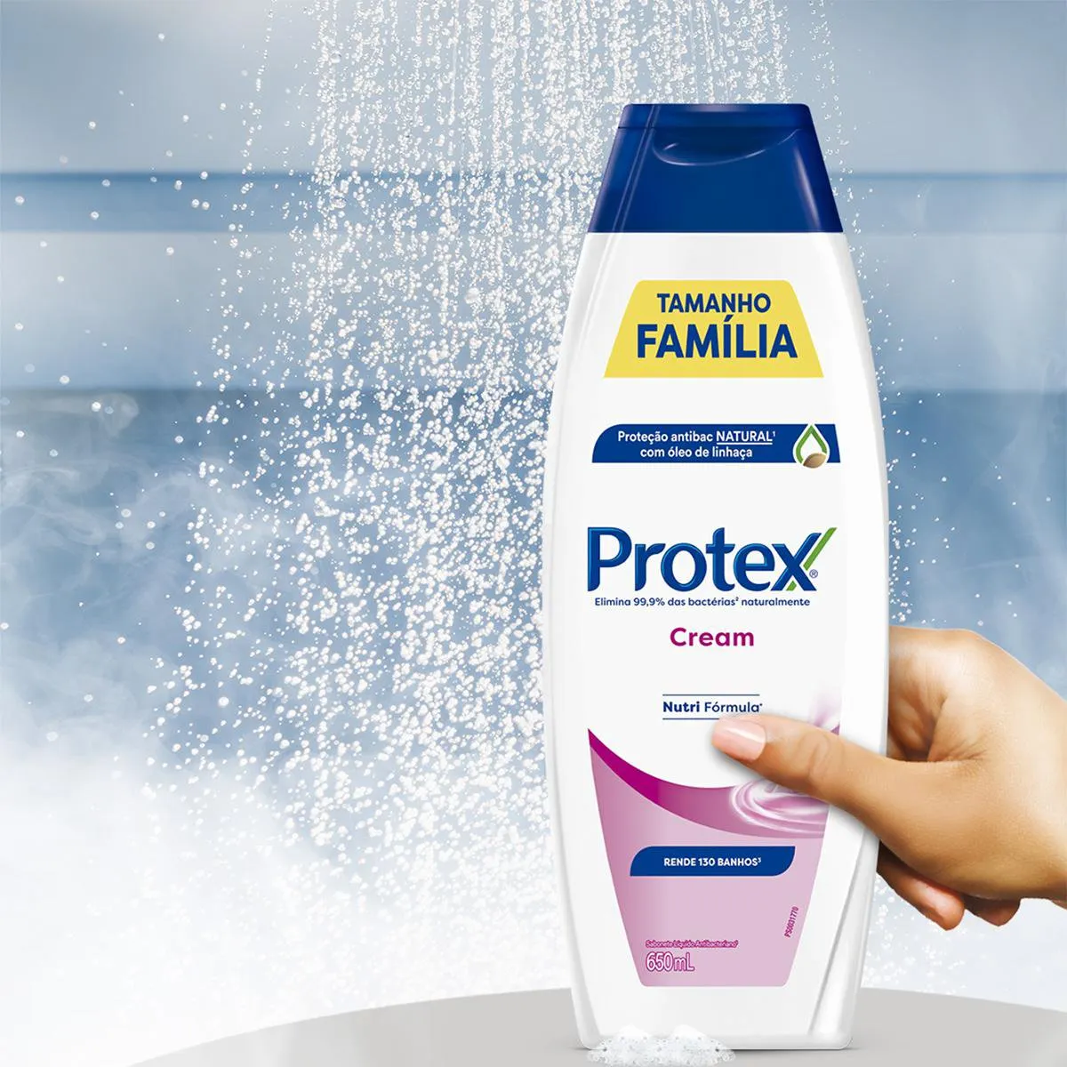Sabonete Líquido Protex Cream Antibacteriano 650ml — foto 6