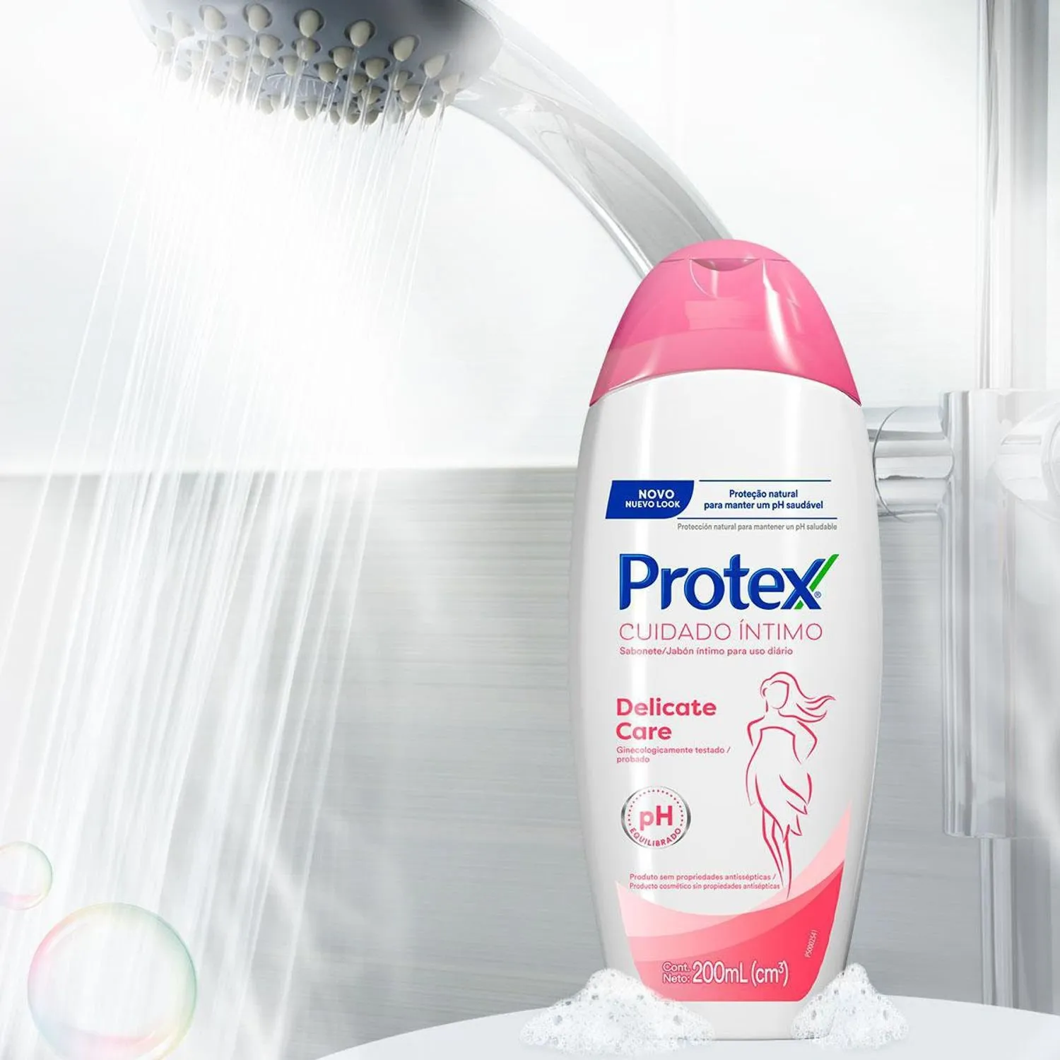 Sabonete Líquido Protex Cuidado Íntimo Delicate Care 200ml 2un — foto 8