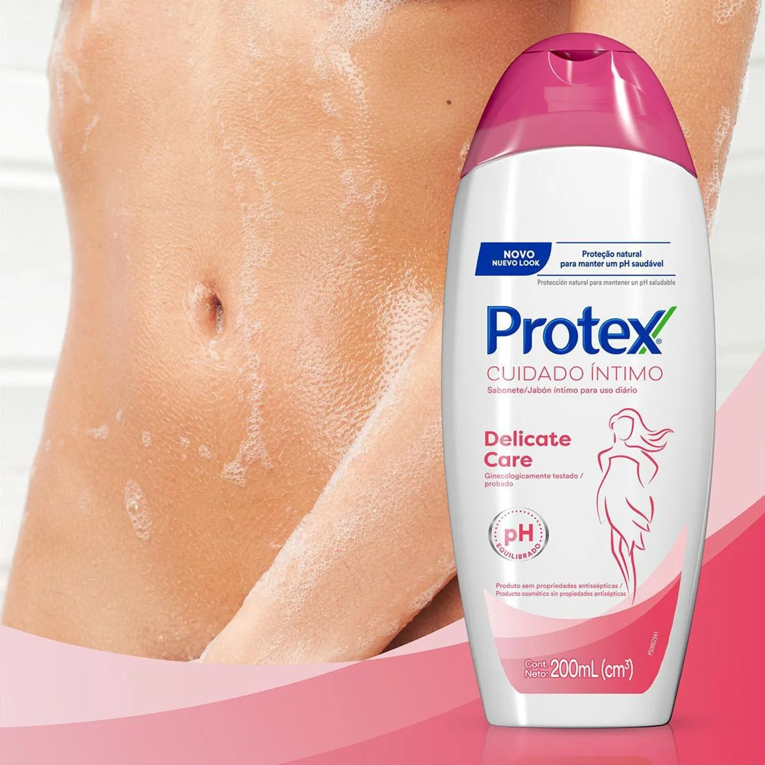 Sabonete Líquido Protex Cuidado Íntimo Delicate Care 200ml 2un — foto 7