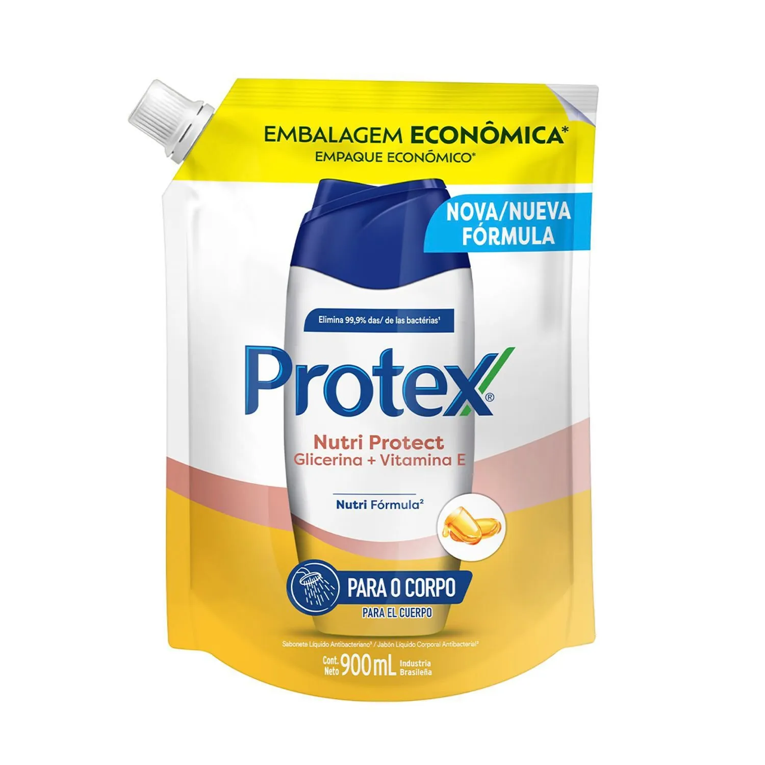 Sabonete Líquido Protex Nutri Protect Vitamina E 900ml — foto 2