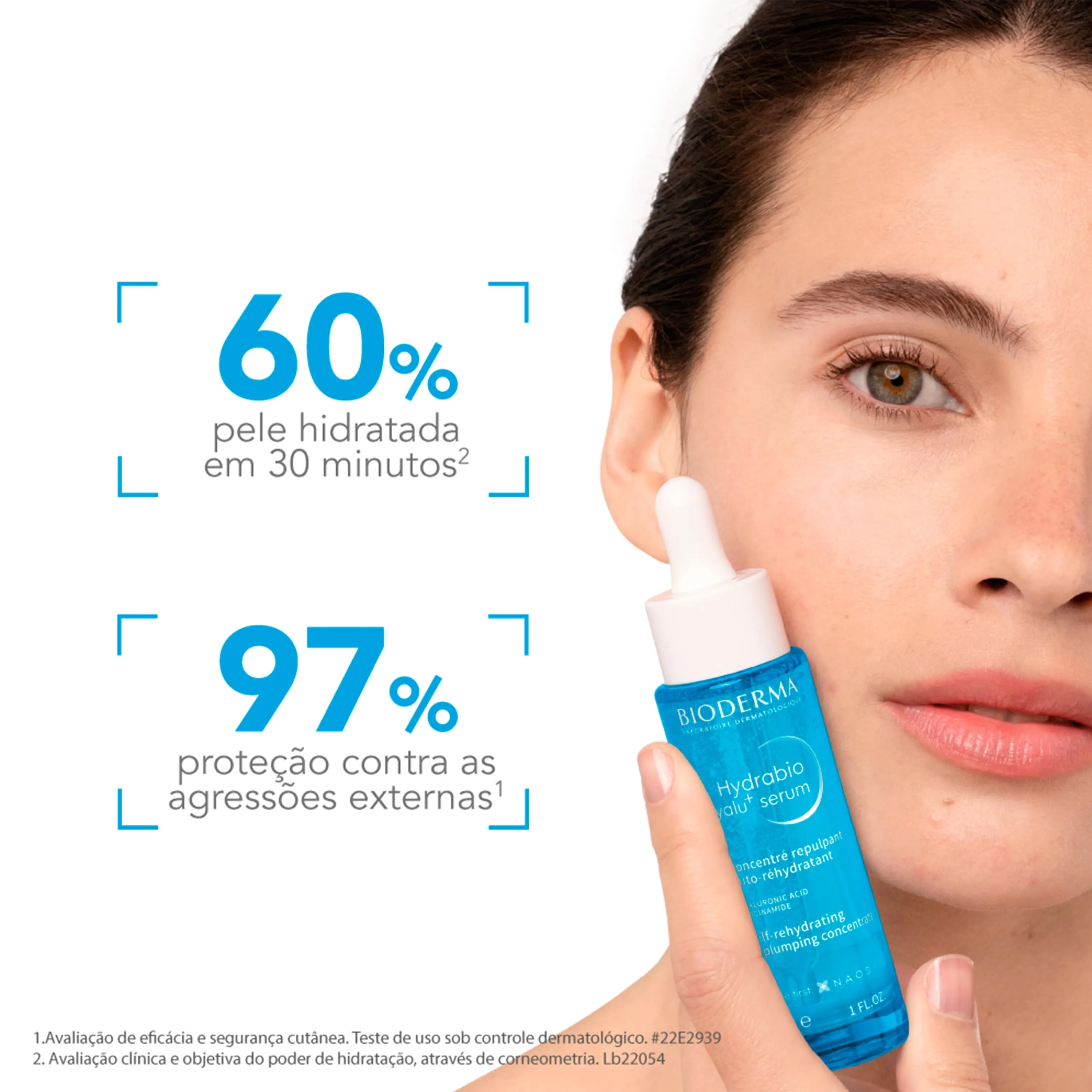 Sérum Bioderma Hydrabio Hyalu+ Anti Idade Concentrado Preenchedor 30ml — foto 4