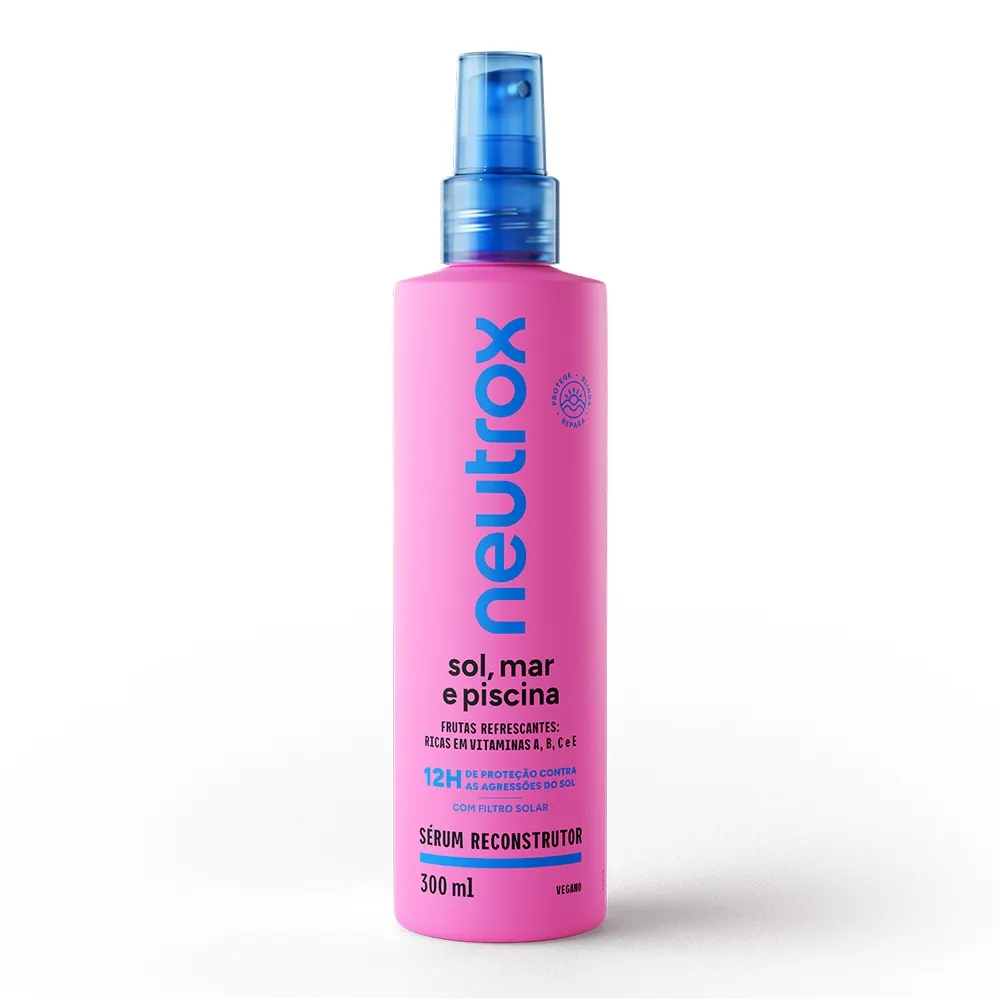 Sérum Capilar Neutrox Sol, Mar e Piscina Reconstrutor 300g