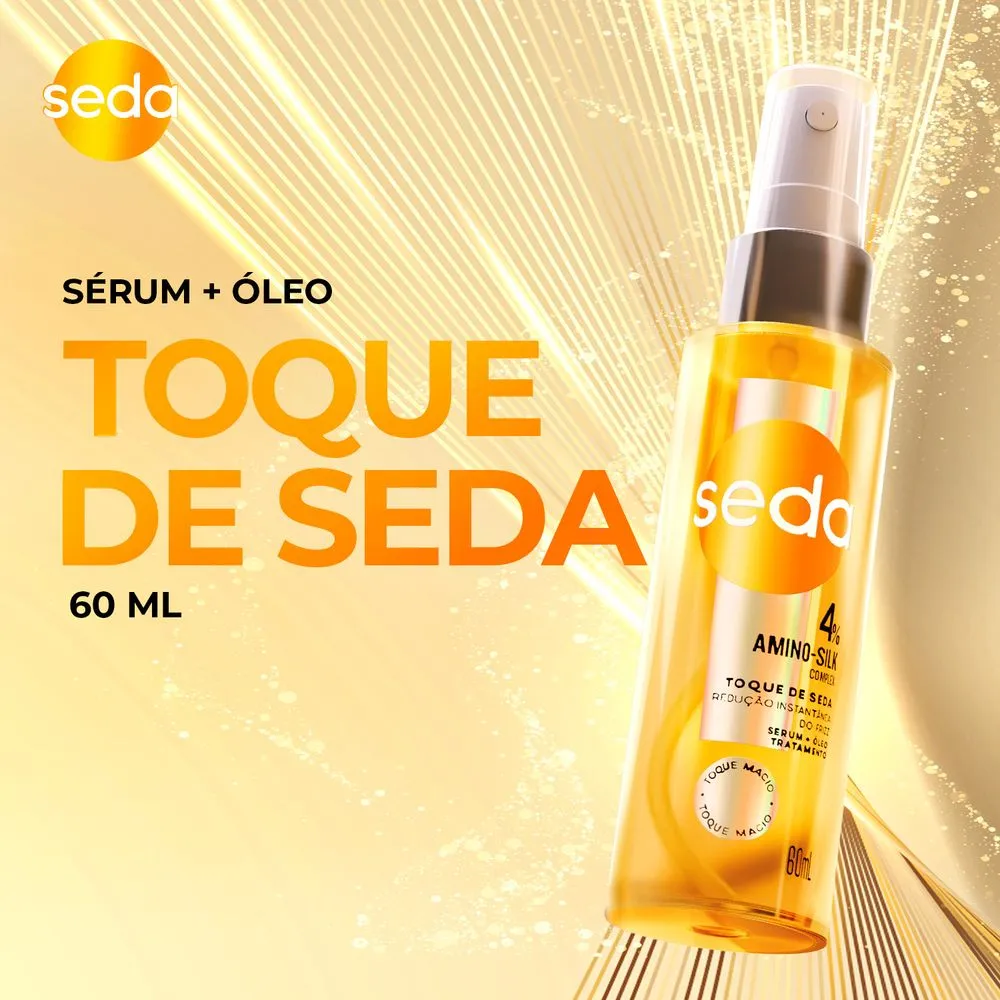 Sérum Capilar Seda Toque de Seda Proteção Térmica 60ml — foto 4