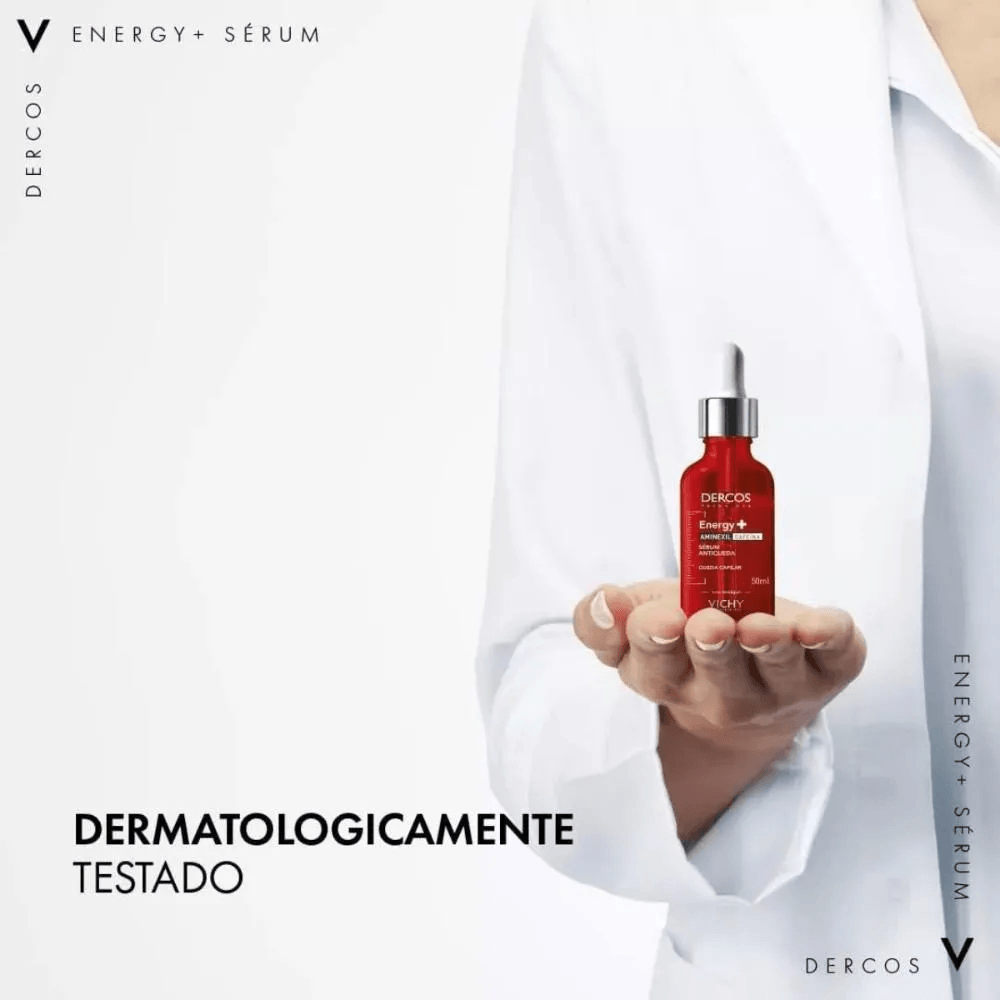 Sérum Capilar Vichy Dercos Energy+ Antiqueda Aminexil e Cafeína 50ml — foto 4