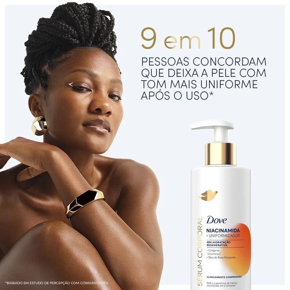 Sérum Corporal Dove com Niacinamida Uniformizador 380ml — foto 3
