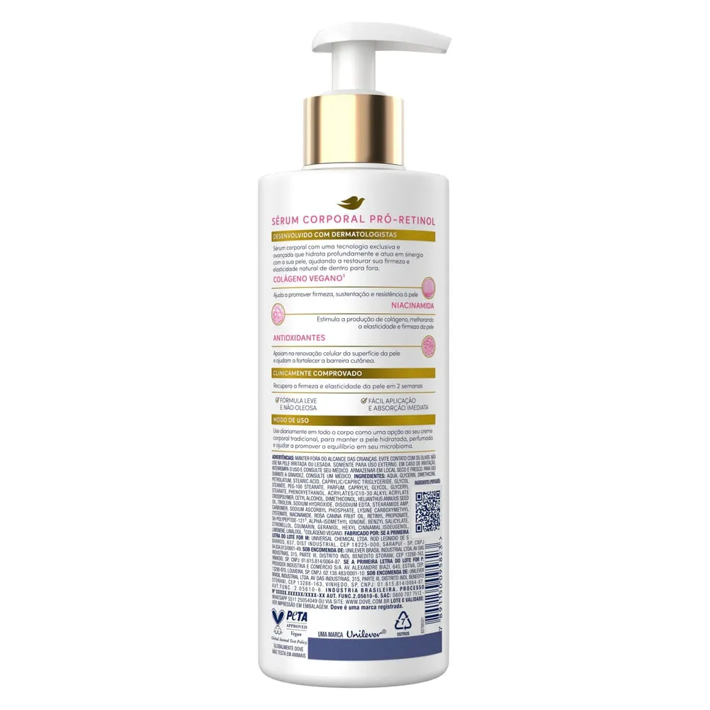 Sérum Corporal Dove Pró-Retinol Firmador 380ml — foto 3
