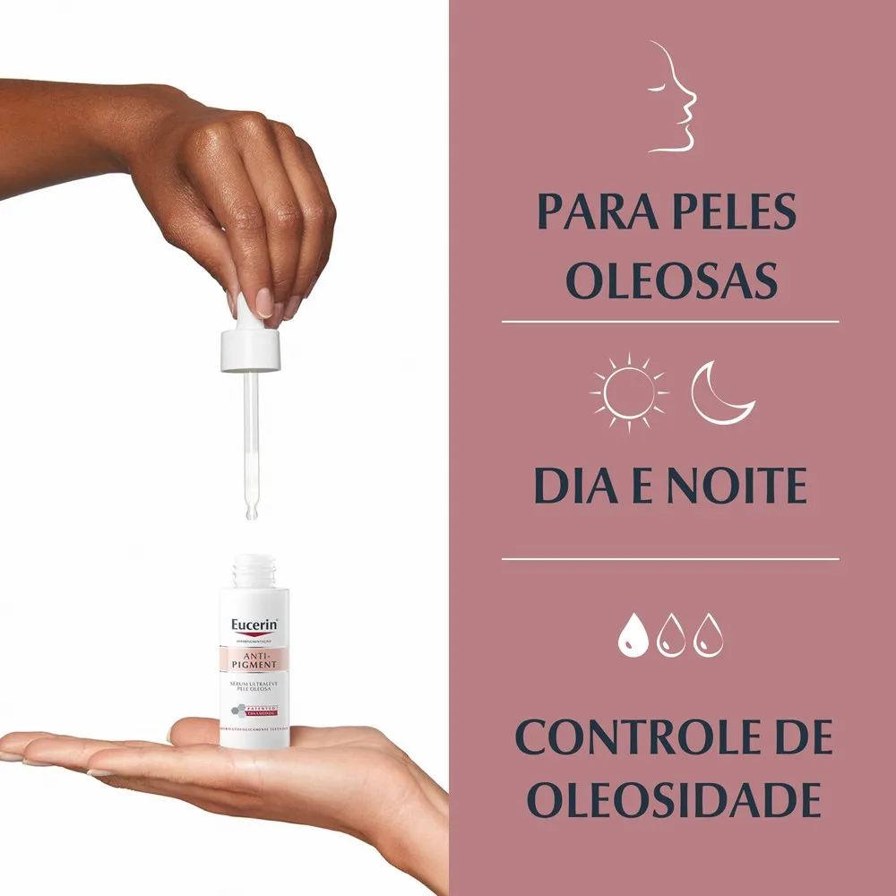 Sérum Eucerin Anti-Pigment Clareador Pele Oleosa Ultraleve 30ml — foto 4