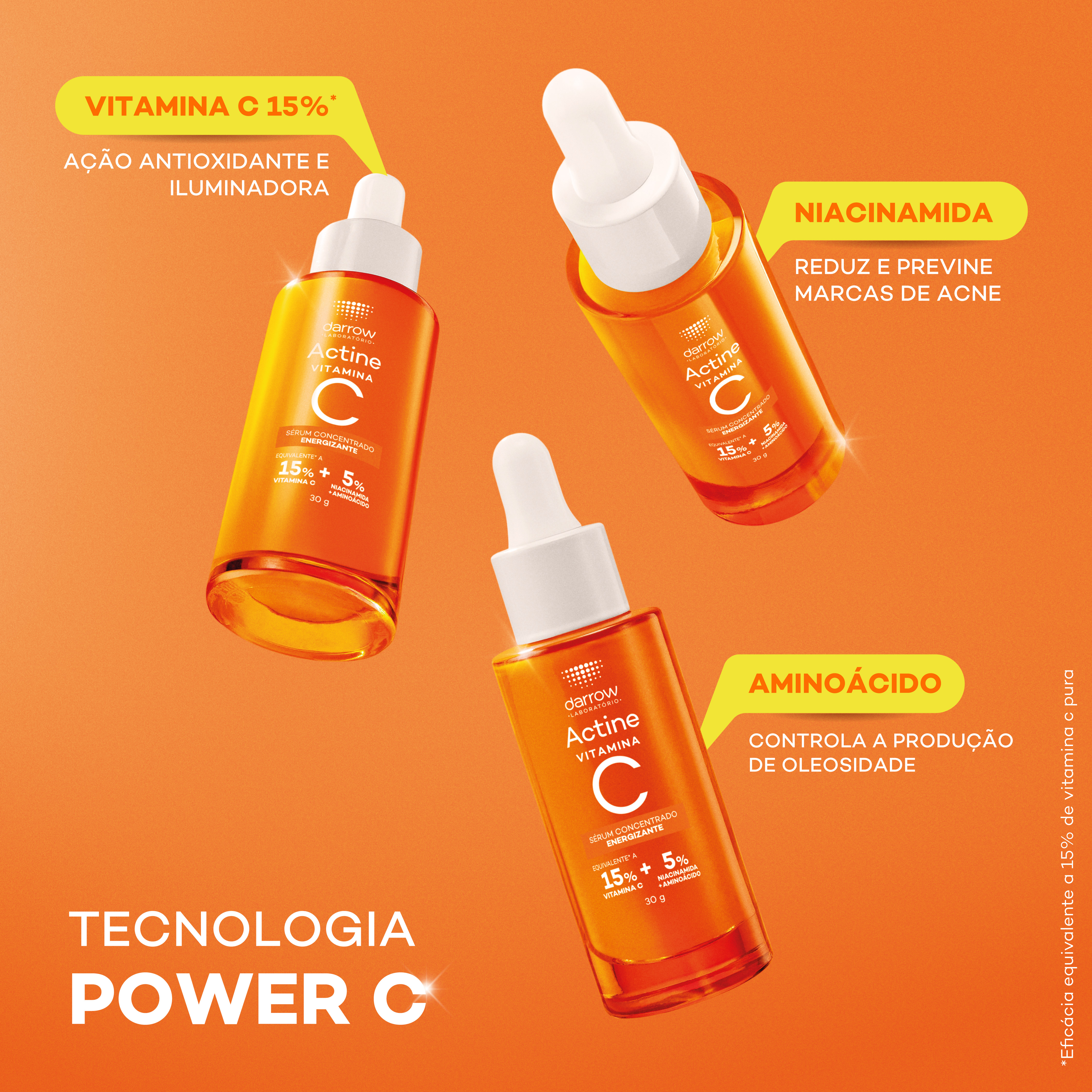Sérum Facial Darrow Actine com Vitamina C 30g — foto 7