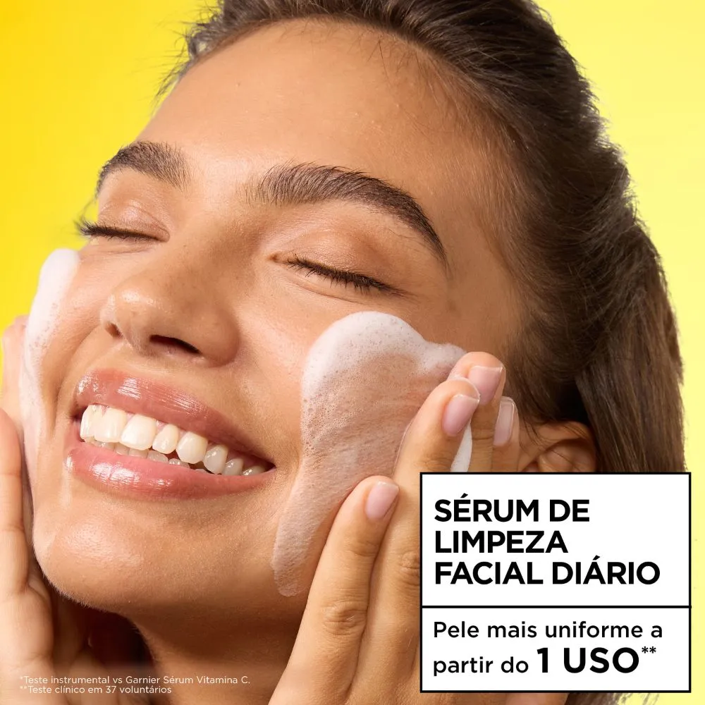 Sérum Facial Garnier Vitamina C Limpeza Iluminador 100g — foto 4