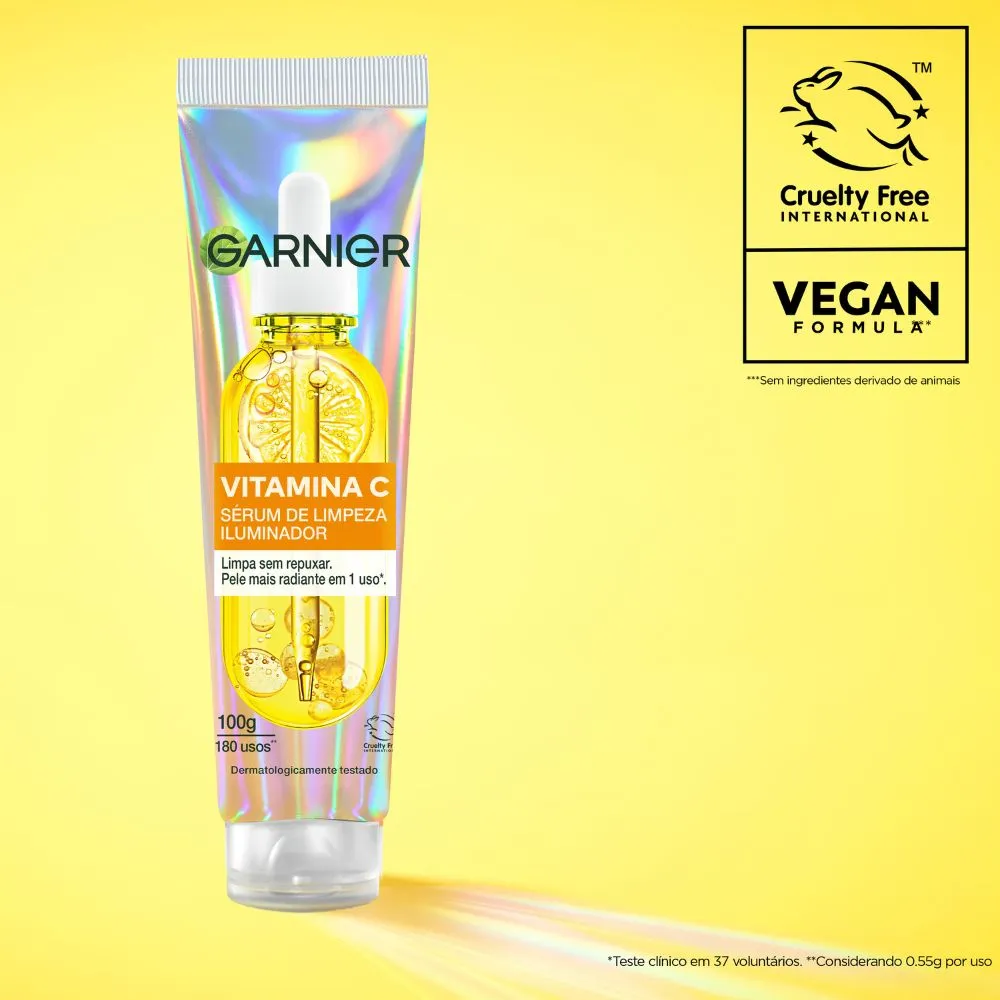 Sérum Facial Garnier Vitamina C Limpeza Iluminador 100g — foto 11