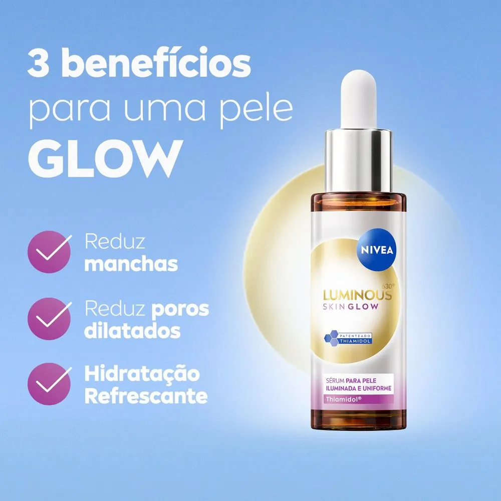 Sérum Facial Nivea Luminous 630 Skin Glow 30ml — foto 4
