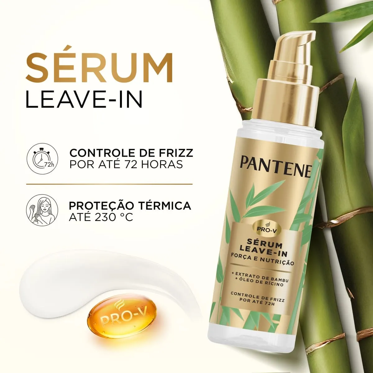 Sérum Finalizador Pantene Leave-In Força E Nutrição Bambu 95ml — foto 2