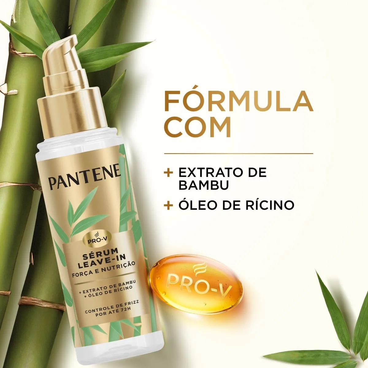 Sérum Finalizador Pantene Leave-In Força E Nutrição Bambu 95ml — foto 3