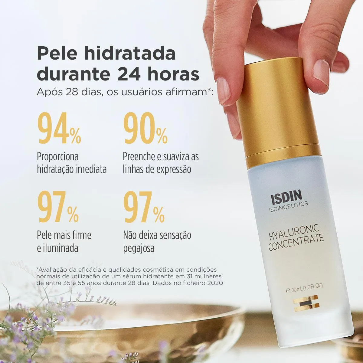 Sérum ISDIN ISDINceutics Hyaluronic Concentrate Anti Idade 30ml — foto 6