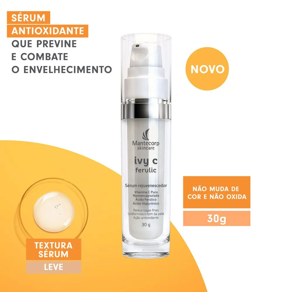 Sérum Ivy C Ferulic Rejuvenescedor 30g