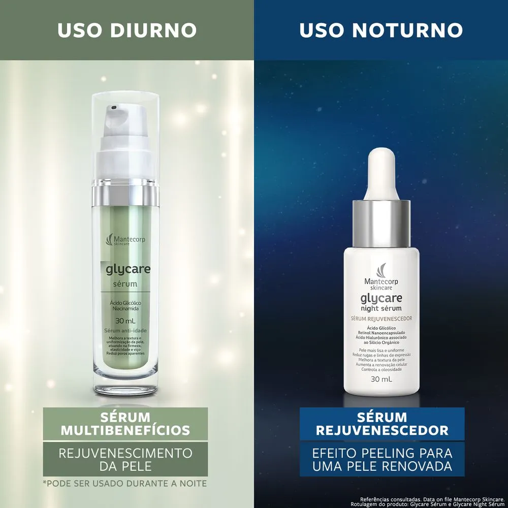 Sérum Rejuvenescedor Mantecorp Glycare Night 30ml — foto 5