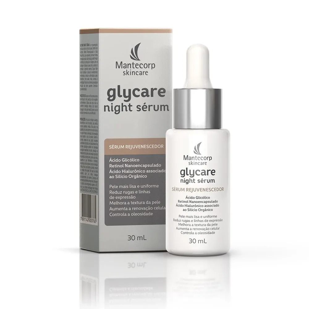 Sérum Rejuvenescedor Mantecorp Glycare Night 30ml — foto 2
