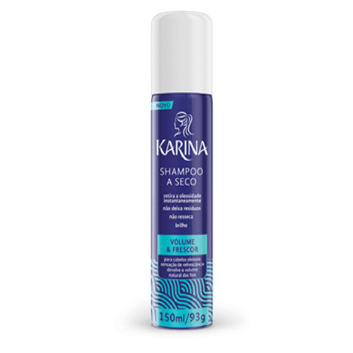 Shampoo a Seco Karina Volume & Frescor Aerossol 150ml