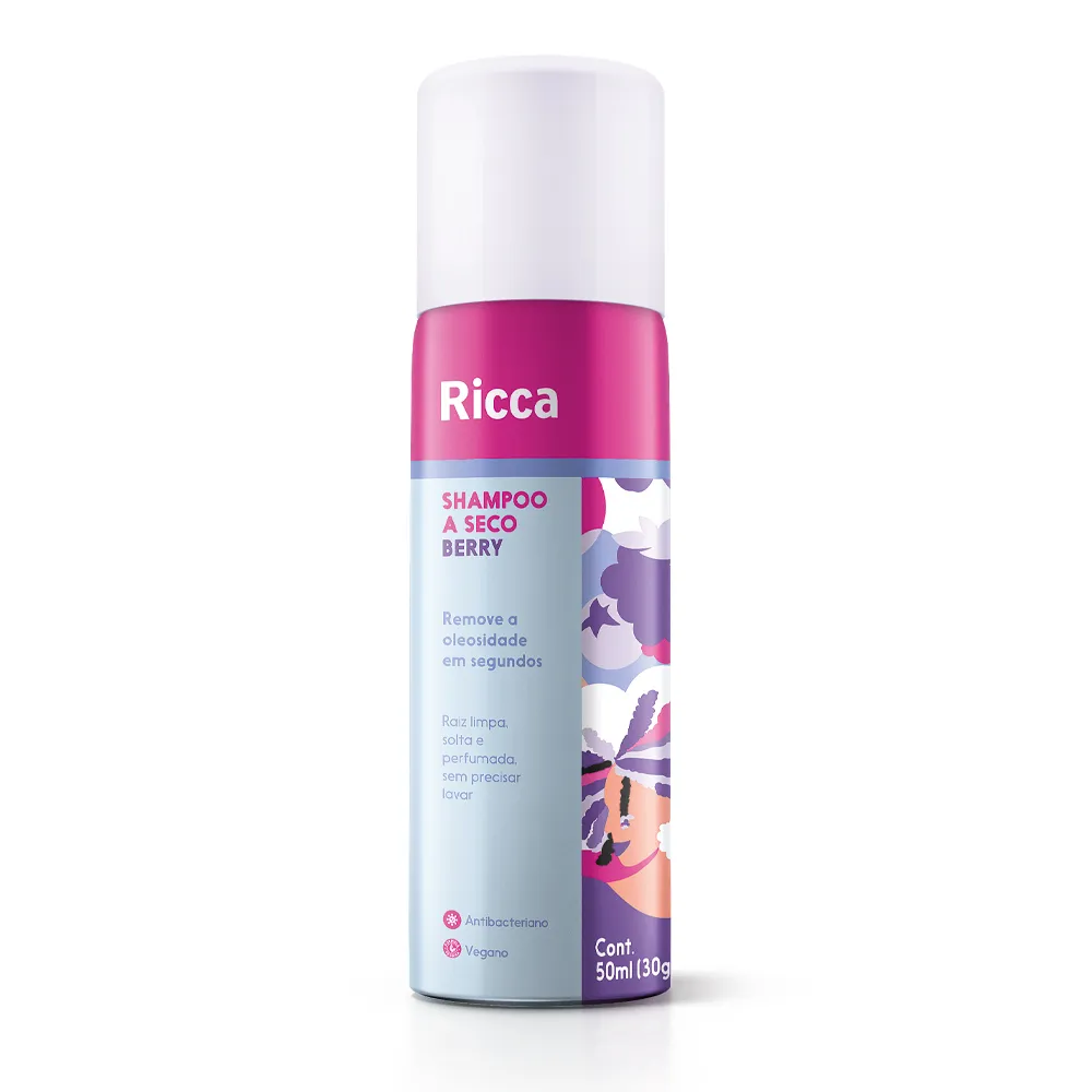 Shampoo A Seco Ricca Berry 50ml
