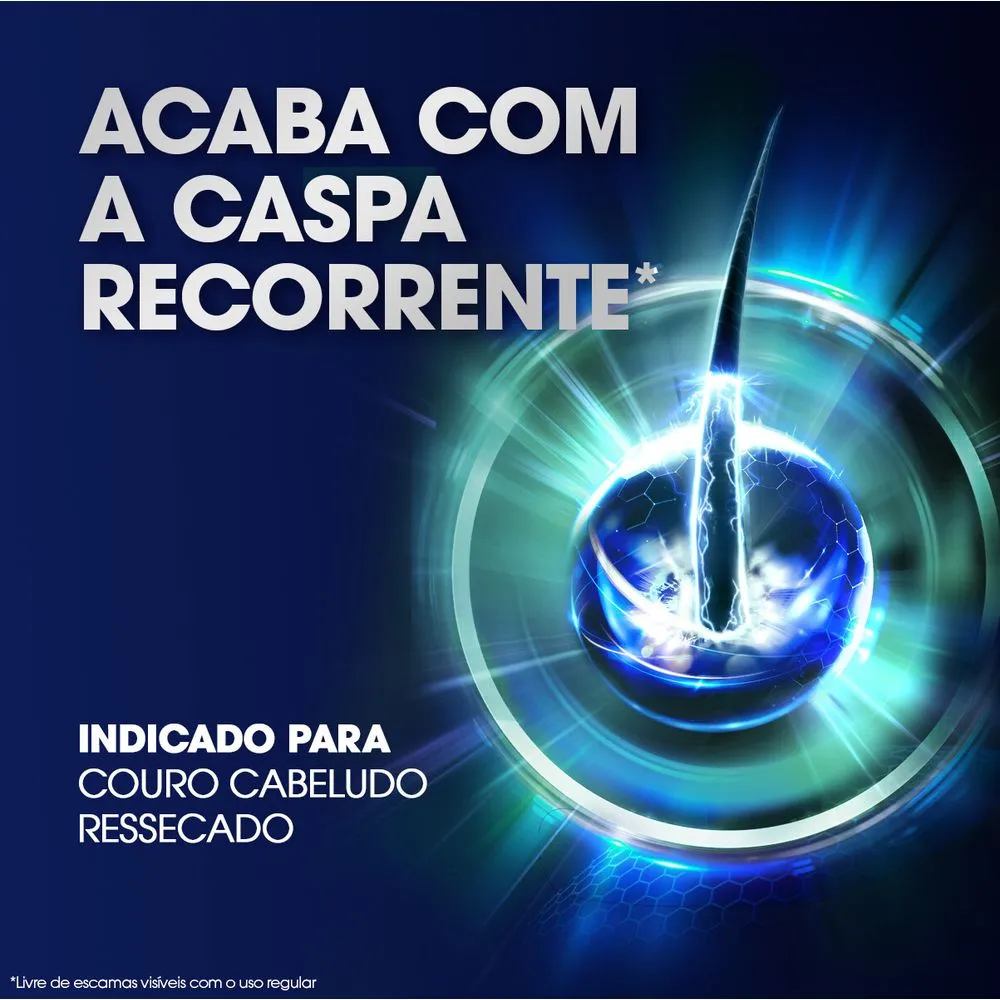 Shampoo Anticaspa Clear Men Limpeza Diária 2 em 1 200ml — foto 3