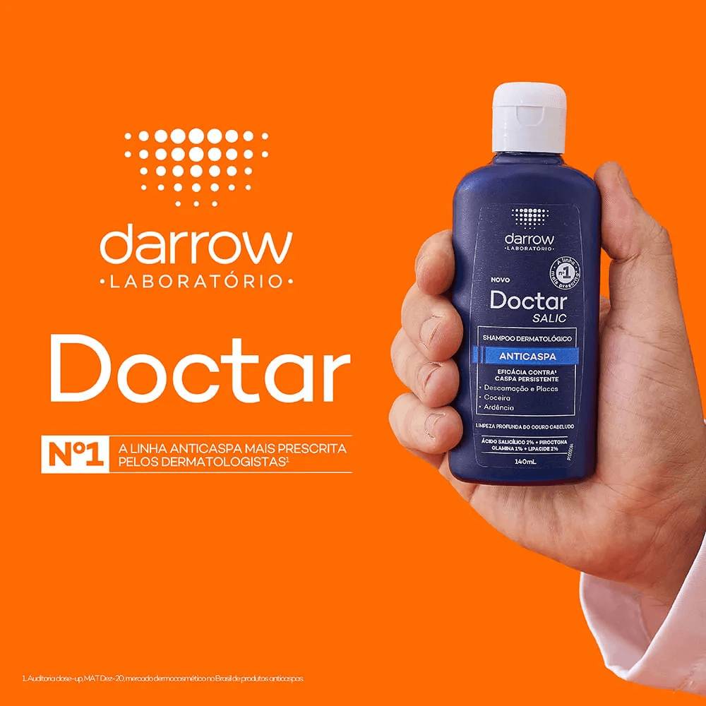 Shampoo Anticaspa Darrow Doctar Salic Ácido Salicílico 140ml — foto 2