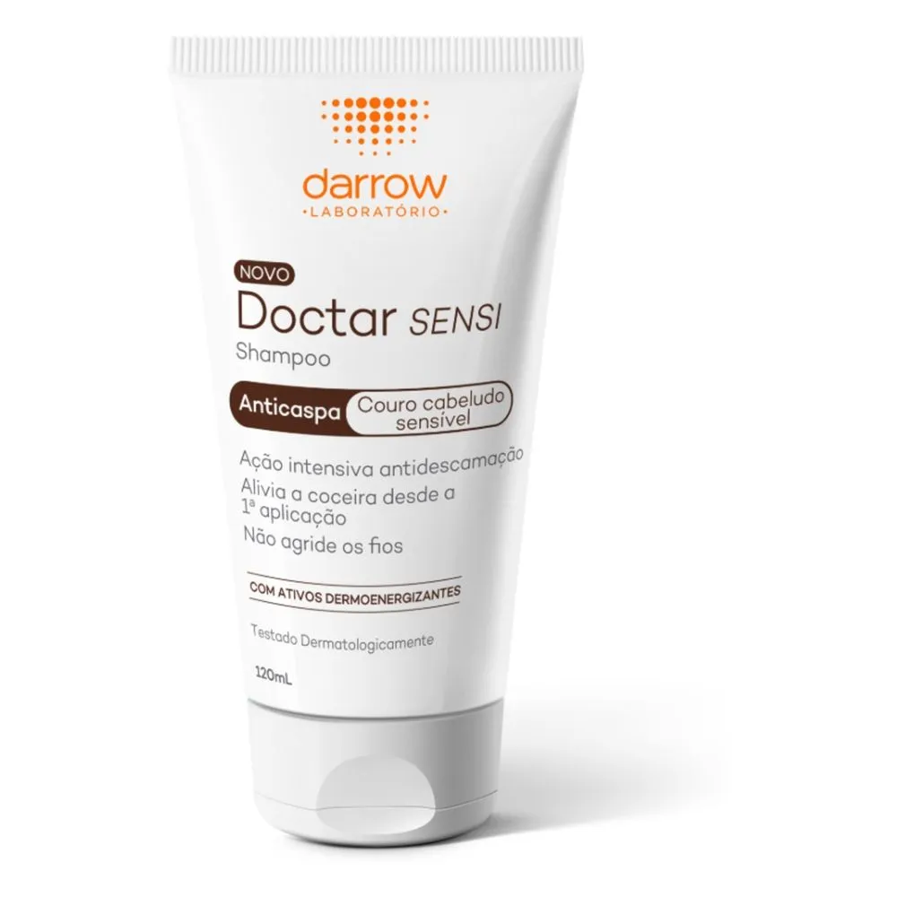 Shampoo Anticaspa Darrow Doctar Sensi Alívio da Coceira 120ml