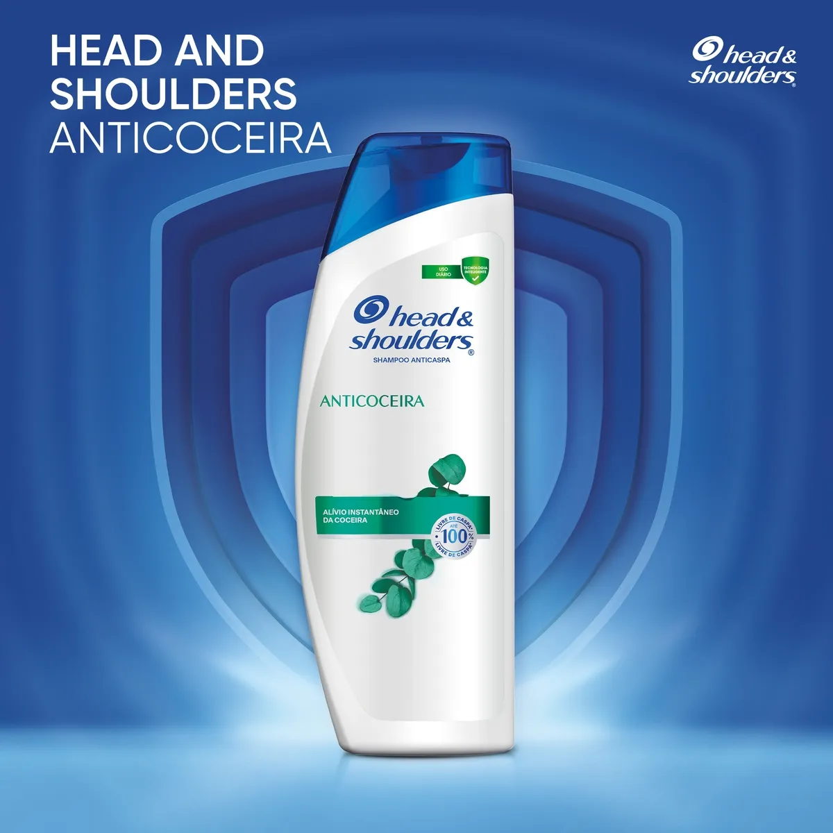 Shampoo Anticaspa Head & Shoulders Anticoceira Eucalipto 200ml — foto 2