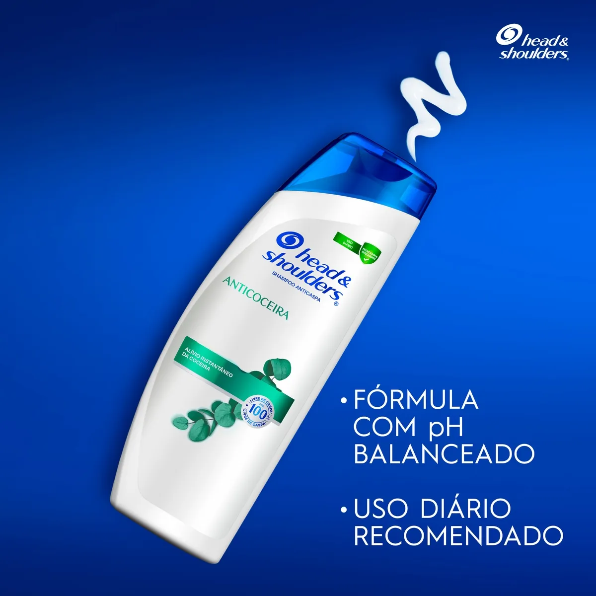 Shampoo Anticaspa Head & Shoulders Anticoceira Eucalipto 200ml — foto 5