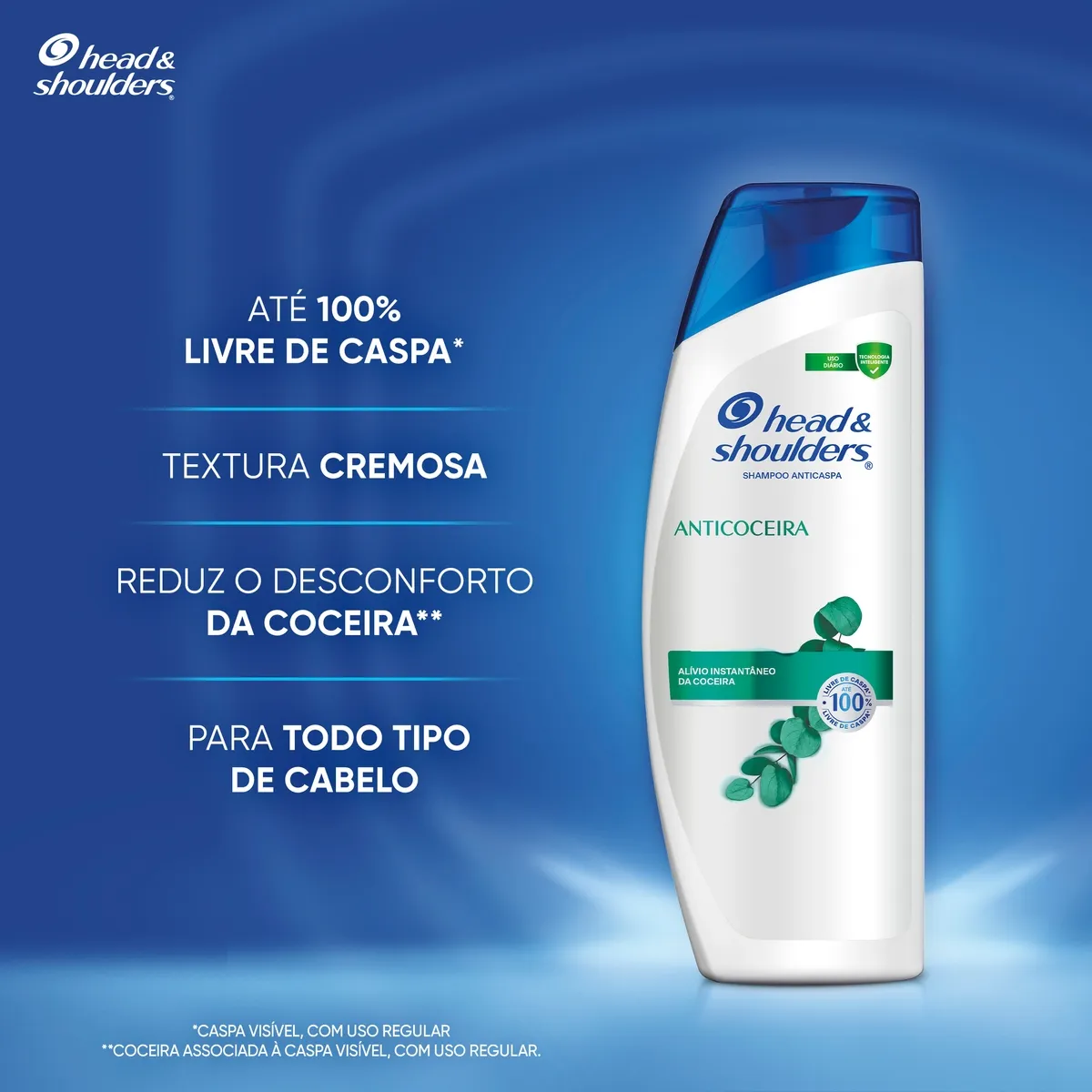 Shampoo Anticaspa Head & Shoulders Anticoceira Eucalipto 200ml — foto 3