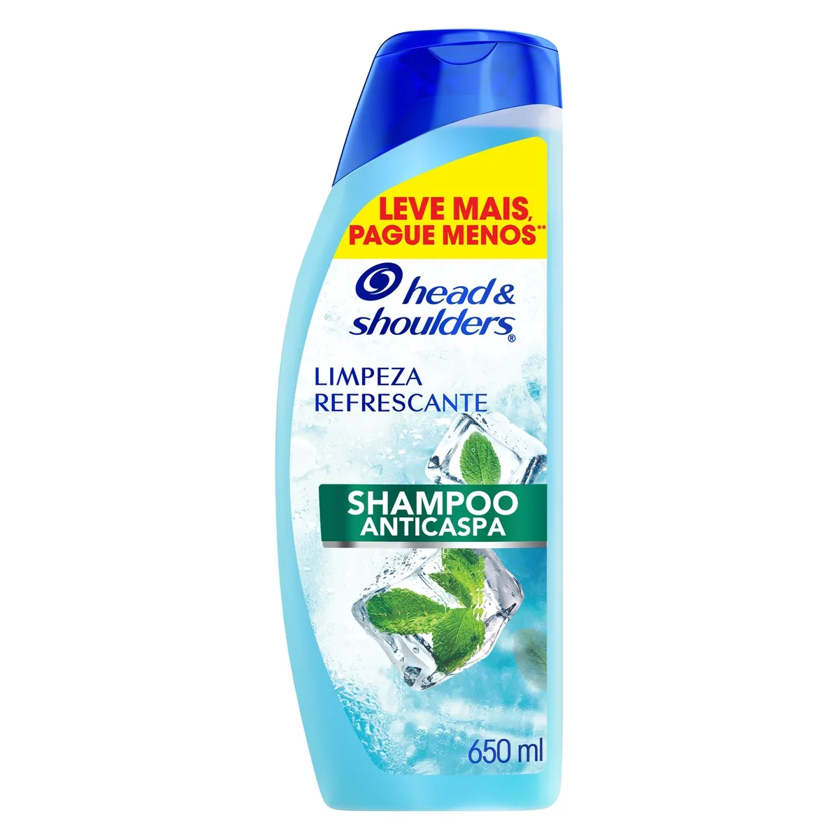 Shampoo Anticaspa Head & Shoulders Limpeza Eficaz 650ml