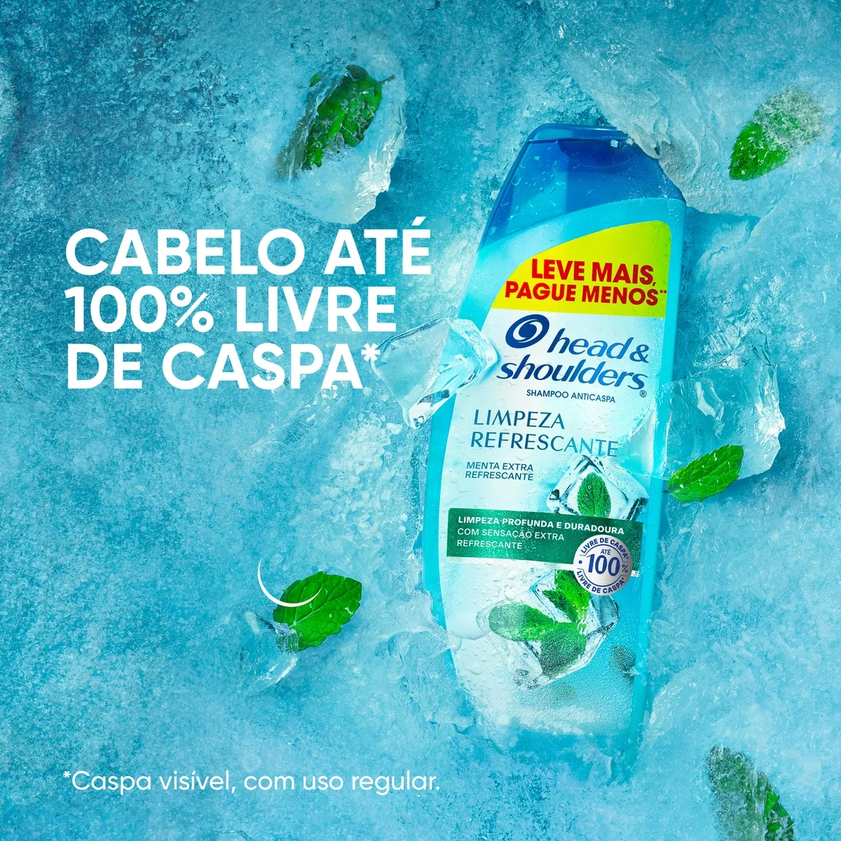 Shampoo Anticaspa Head & Shoulders Limpeza Eficaz 650ml — foto 3