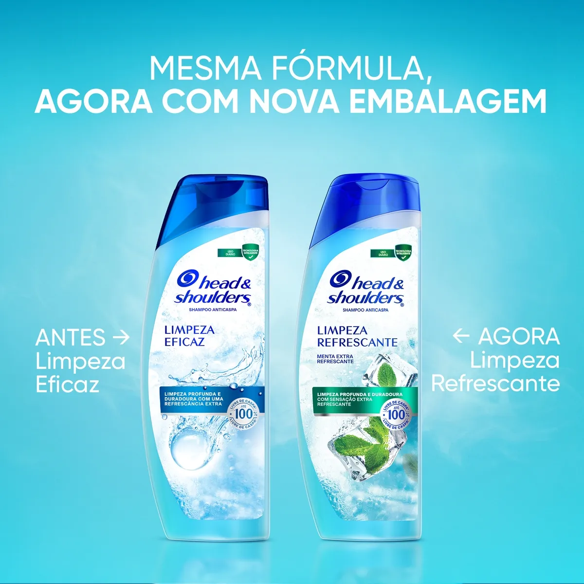 Shampoo Anticaspa Head & Shoulders Limpeza Refrescante 200ml — foto 2