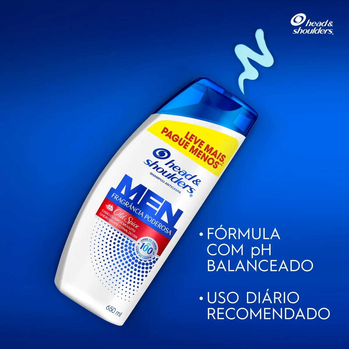 Shampoo Anticaspa Head & Shoulders Men Old Spice 650ml — foto 7