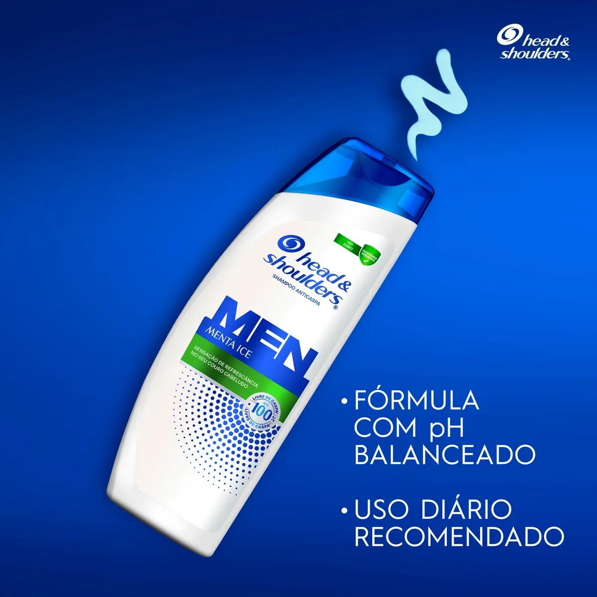 Shampoo Anticaspa Head & Shoulders Menta Ice 400ml — foto 6