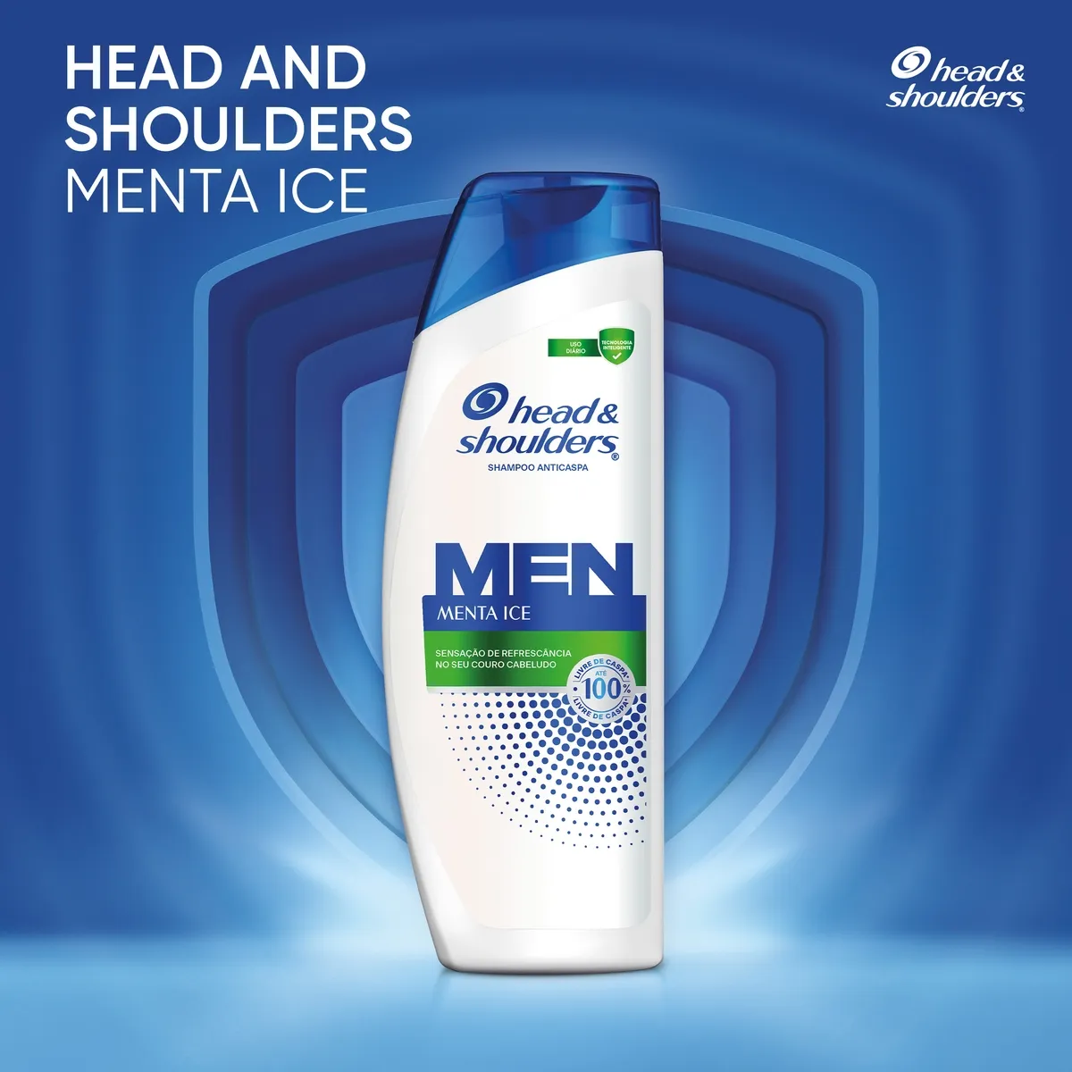 Shampoo Anticaspa Head & Shoulders Menta Ice 400ml — foto 2