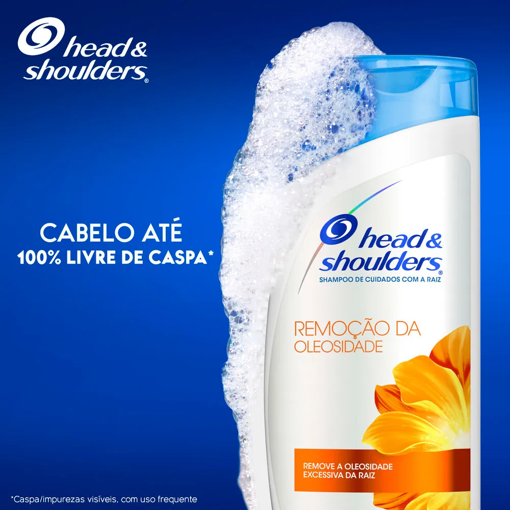 Shampoo Anticaspa Head & Shoulders Remoção da Oleosidade 400ml — foto 6