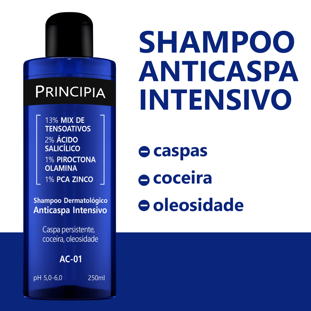 Shampoo Anticaspa Principia AC-01 Dermatológico 250ml — foto 3