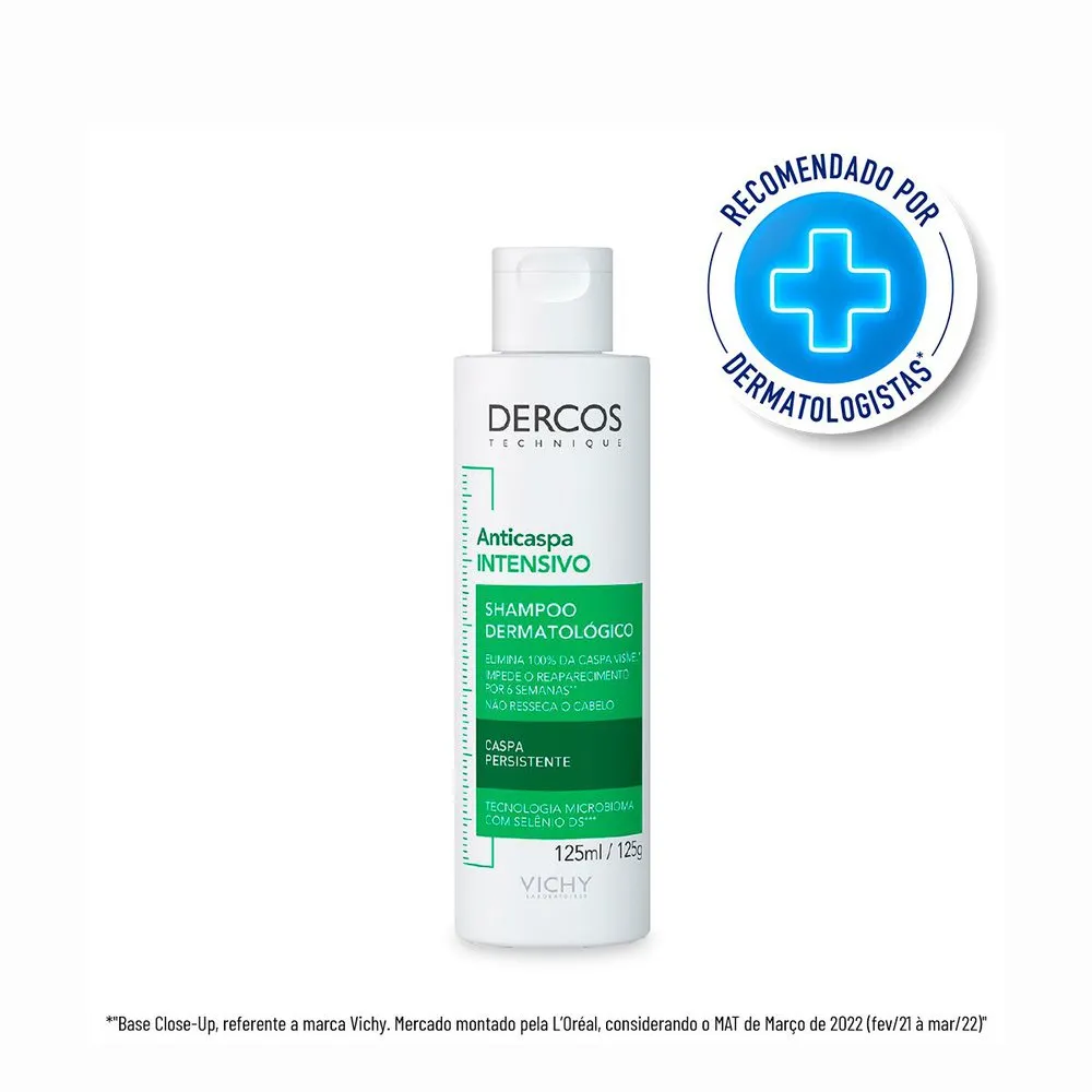 Shampoo Anticaspa Vichy Dercos Dermatológico Cabelos Secos 125ml — foto 2